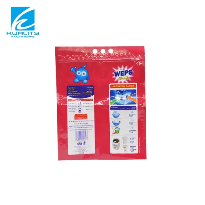 China Supply Washing Powder Pouches