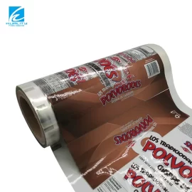 Customize Cookie Packages Film Transparent Food Grade High Barrier Bags