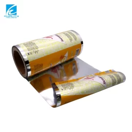 Venta al por mayor film para envasar pasteles Papel de aluminio Material de envasado de alimentos Film laminado 35mm