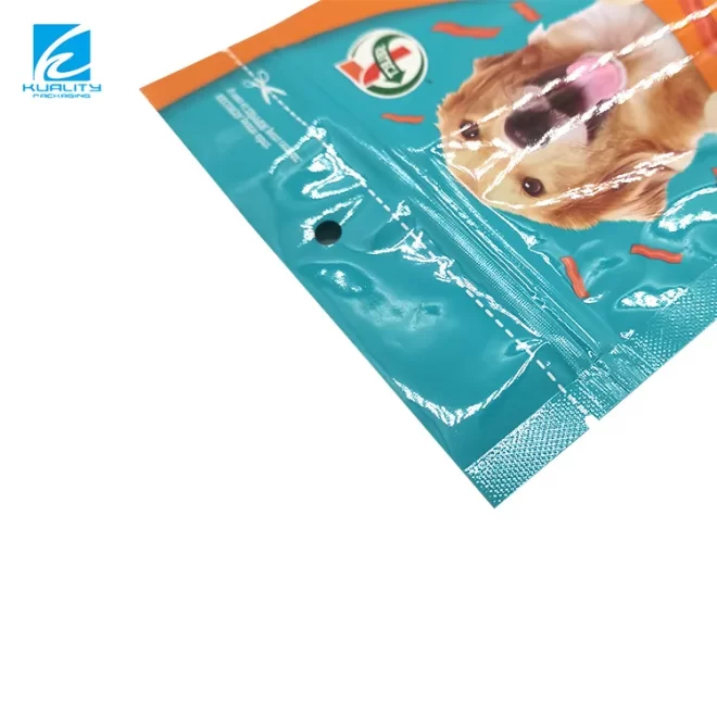 Custom Dog Treat Bags Eco-Friendly Pet Food Packaging