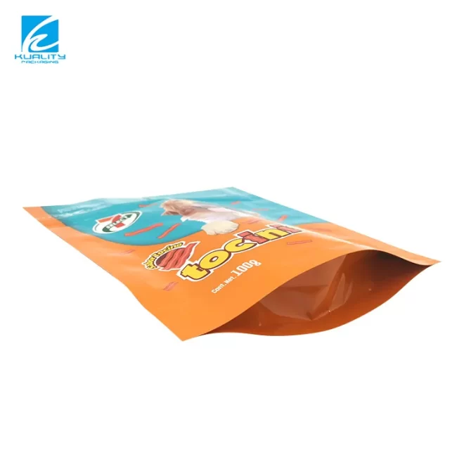 Custom Dog Treat Bags Eco-Friendly Pet Food Packaging