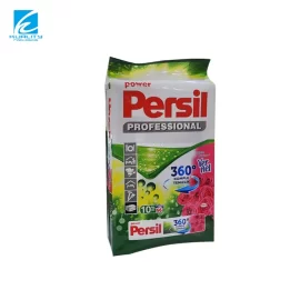 Custom Washing Powder Packaging Laminated Plastic Moisture Barrier Stand-Up Pouches