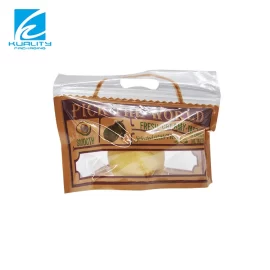 Custom Zipper Fruit Bag With Air Holes For Fresh Fruit Packaging