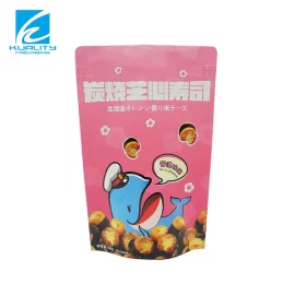 Custom Food Packaging for Nuts Laminated Barrier Zipper Sustainable Packaging