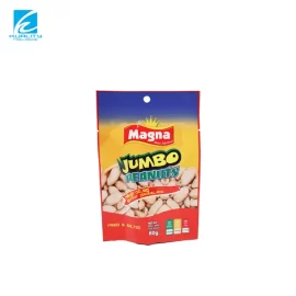 Snacks & Nuts Packaging Wholesale Peanut Printing Broken Resistant to Standing Bags