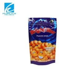 Premium Snack Packaging Solutions for Nuts Printing Eco-friendly Recyclable Standing Pouches