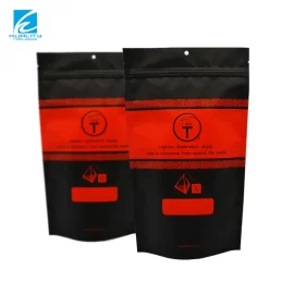 Wholesale Herbal Green Tea Bag Plastic Reusable Standup Pouch Manufacturer