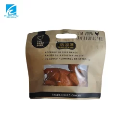 Custom Roast Chicken Packaging Bags Standup Pouch Food Packaging Manufacturer