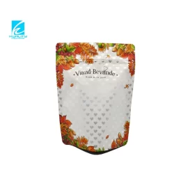 Custom Food Pouches Packaging Heat Seal Bags Eco-Friendly Stand Up Pouches with Zipper