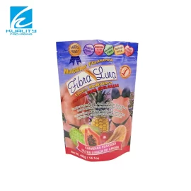 Custom Dried Fruit Packaging Bags Stand Up Food Pouch Flexible Packaging with Zipper