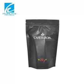 OEM Custom Printed Coffee Bags Stand Up Pouches Resealable Plastic Bags