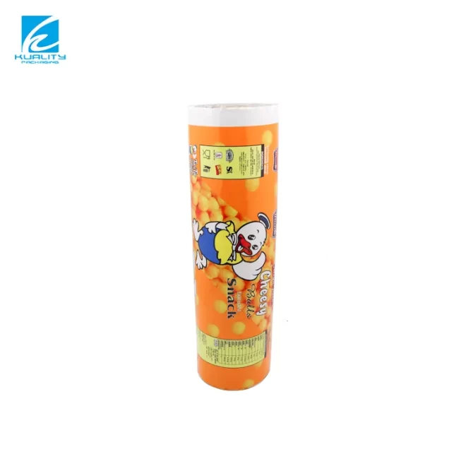 custom chips packaging roll film