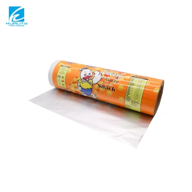 custom chips packaging roll film