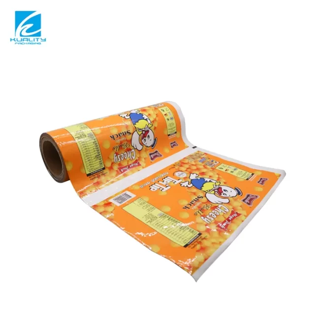 custom chips packaging roll film