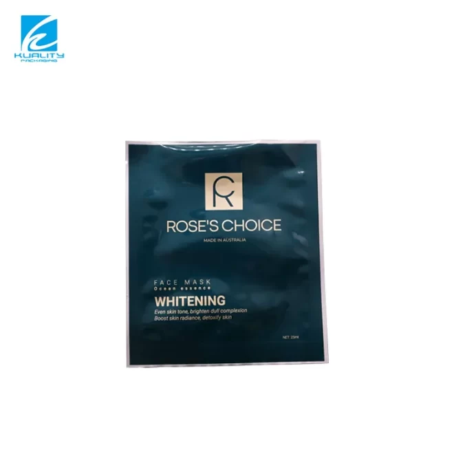 Custom Facial Mask Packaging Pouch Wholesale