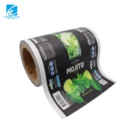 OEM Flexible Packaging Film Wine Pouch ,Roll Film for Ice lolly