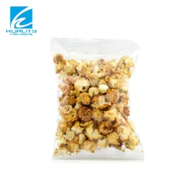 Custom Popcorn Packaging Bag Transparent Mylar Bags Supplier