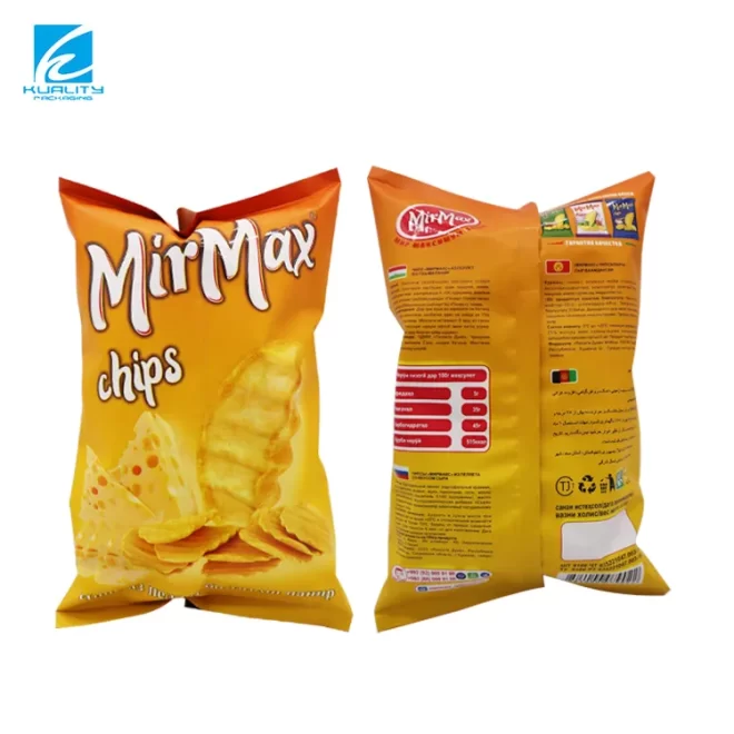 Custom Potato Chip Packaging bag