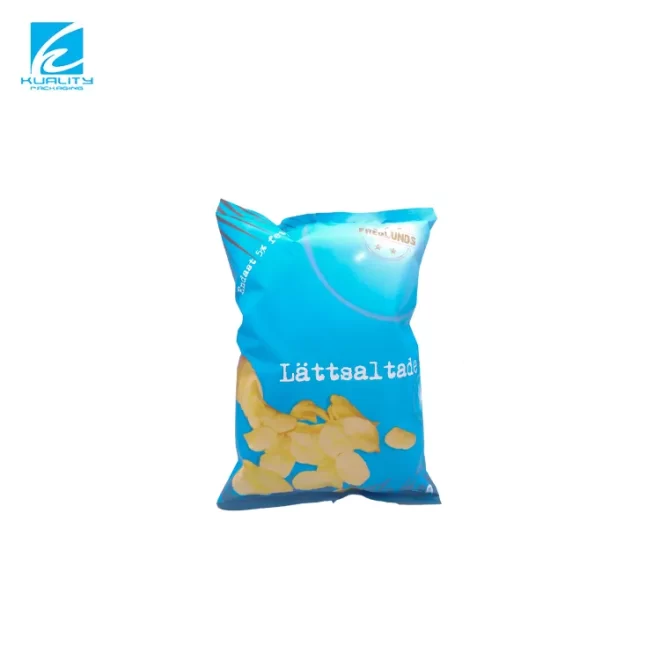 Custom Crispy Fries Snacks Potato Chips Packaging