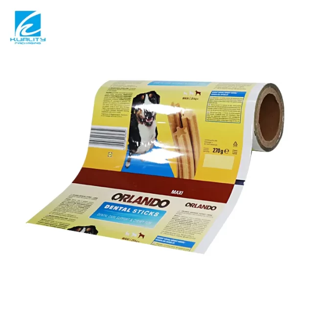 Custom Printing Pet Dog Food Packaging Film