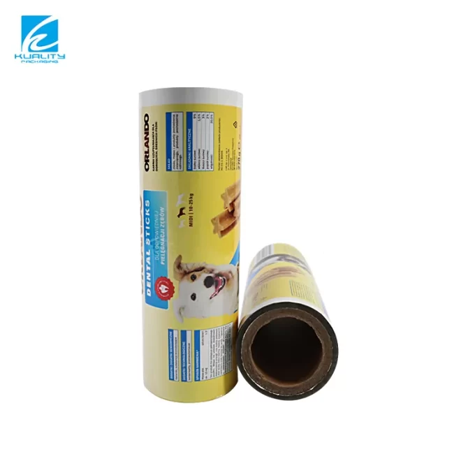 Custom Printing Pet Dog Food Packaging Film