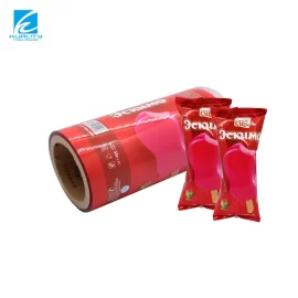 China Custom Popsicle Packaging Bags,Ice Cream Bar Film Wholesale