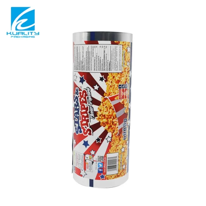 OEM Puffed Rice Packaging Roll Film Wholesale